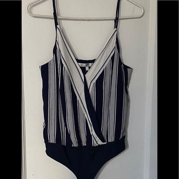 Lovers & Friends Striped Bodysuit - Picture 3 of 9